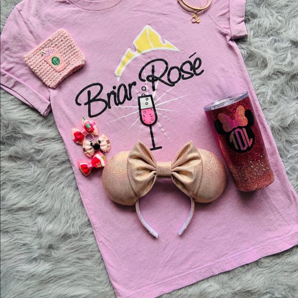 Minnie Disney ears rose gold